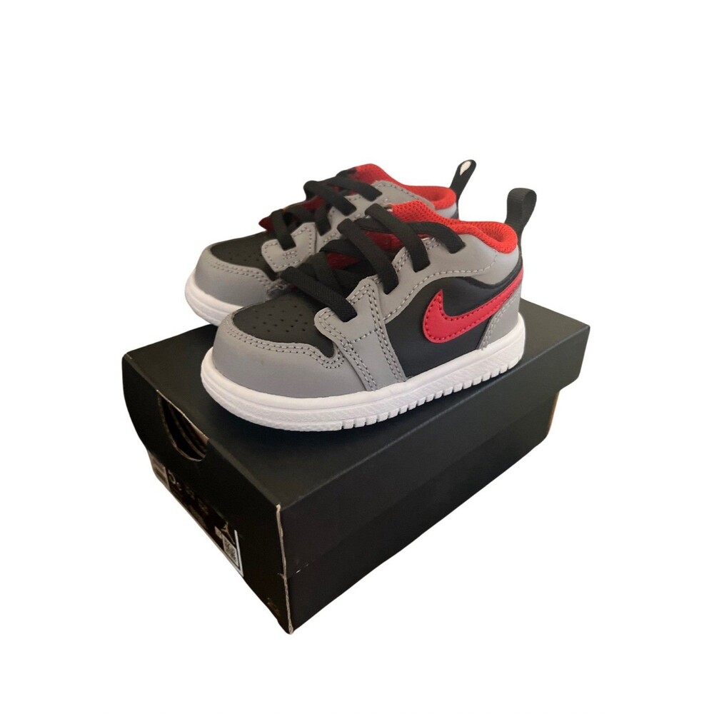 Nike Air Jordan 1 Low Toddler Alt Black/cement Gray